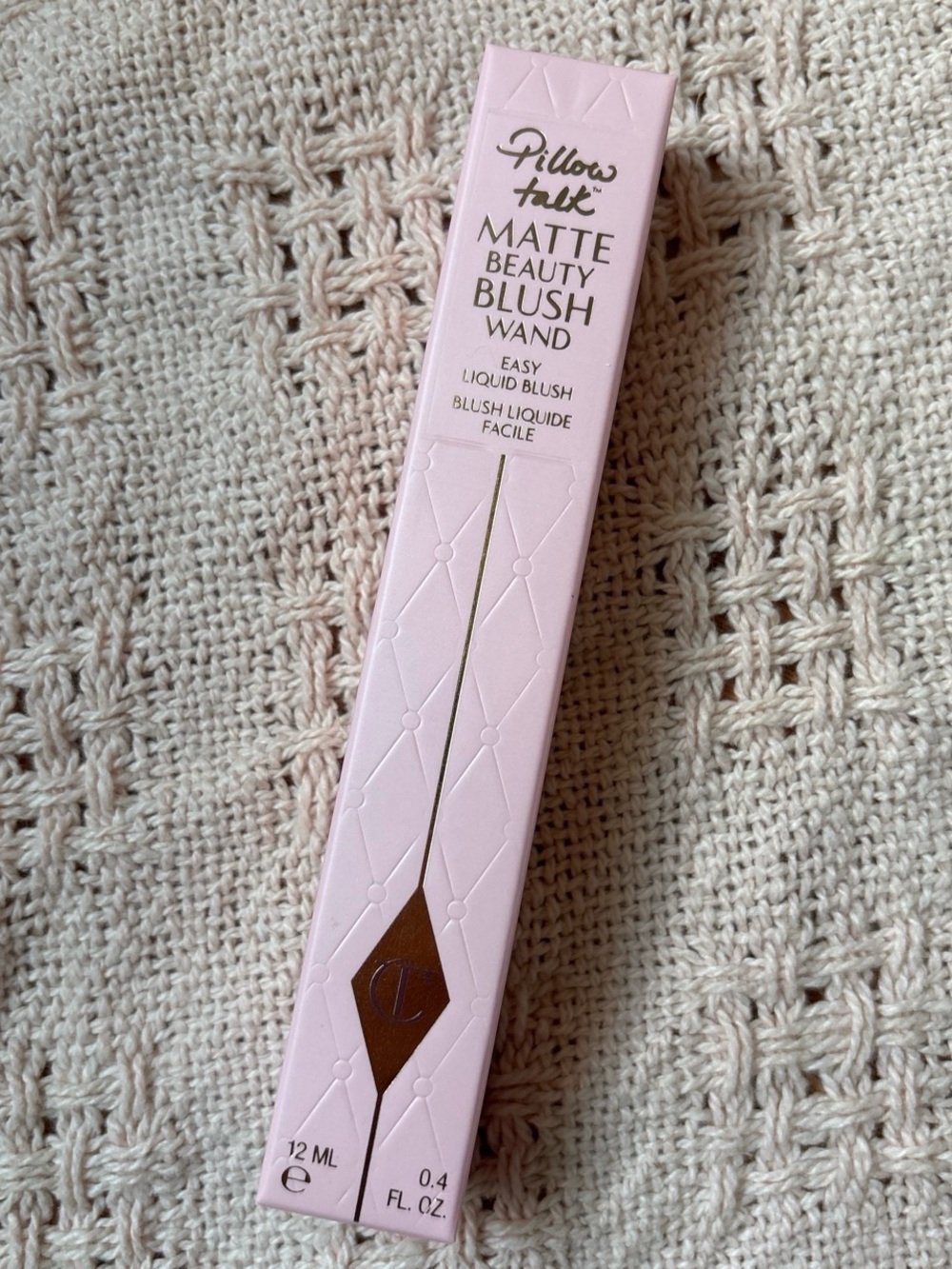 Charlotte Tilbury Pillow Talk Matte Beauty Blush Wand in shade Pillow Talk
